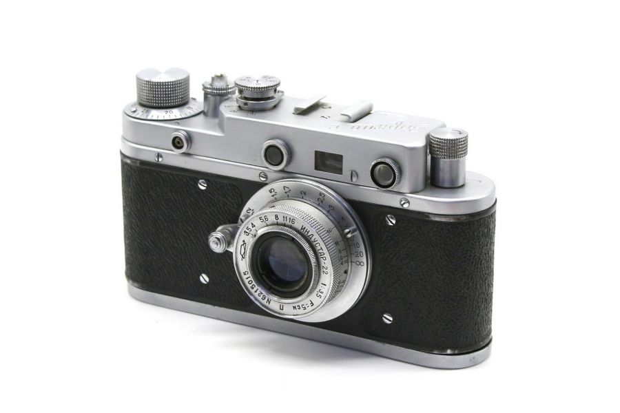 Фотокамера советская Зоркий С + Индустар-22 П