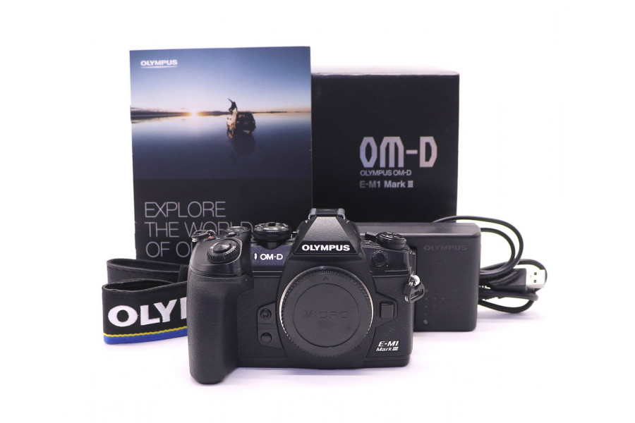 Olympus OM-D E-M1 Mark III body в упаковке (пробег 1300 кадров)