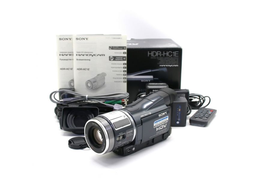 Видеокамера Sony HDR-HC1E HDV в упаковке