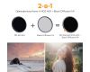 Светофильтр K&F Concept Nano-X Black Mist 1/4 + ND2-ND400 58mm