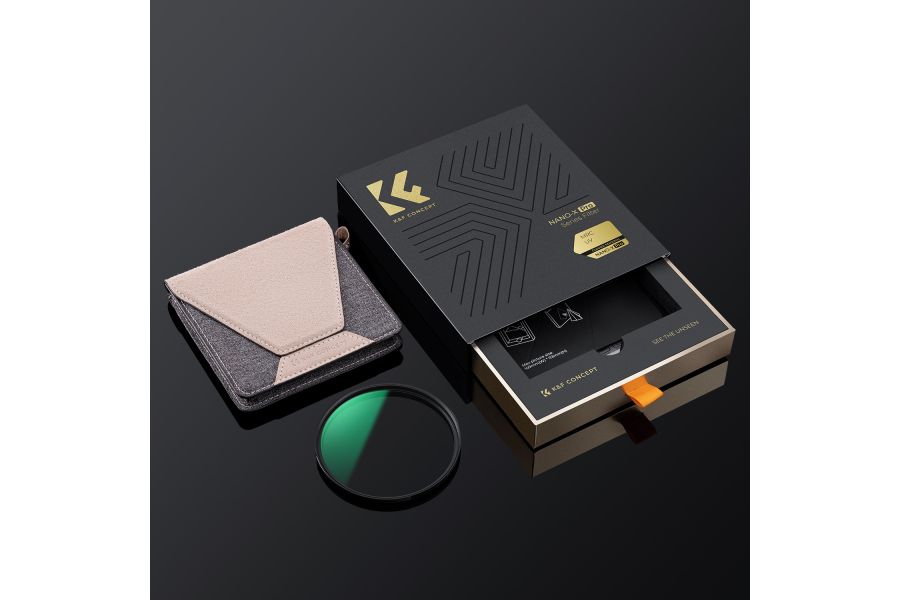 Светофильтр K&F Concept Nano-X Pro Brass Frame MC-UV 67 мм