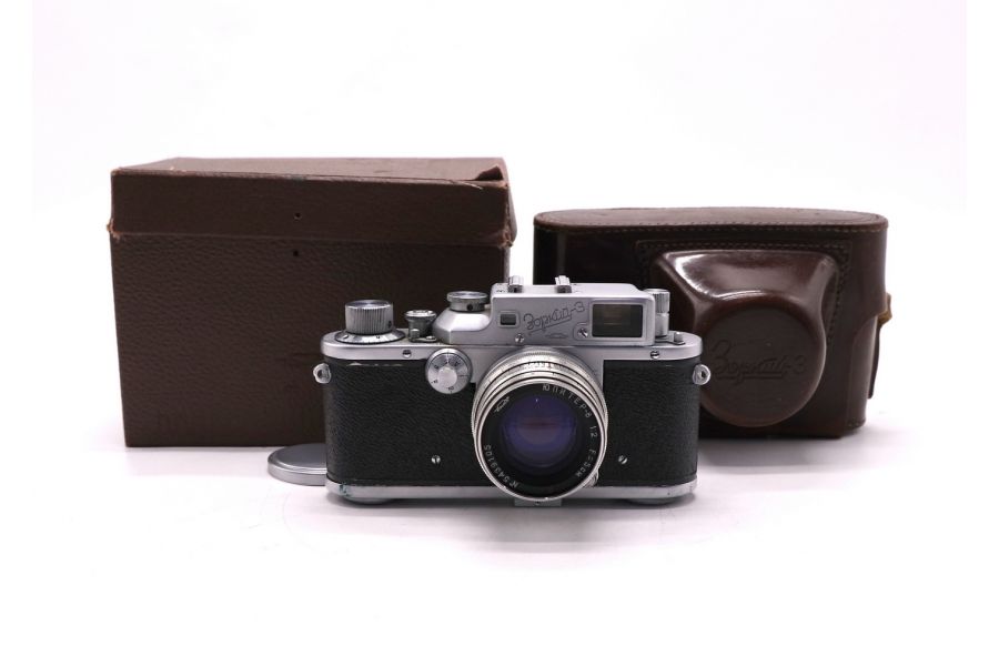 Зоркий 3 + Юпитер-8 kit box (КМЗ, 1954)