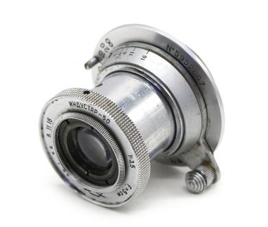 Объектив Индустар-50 3,5/50mm тубусный (СССР)