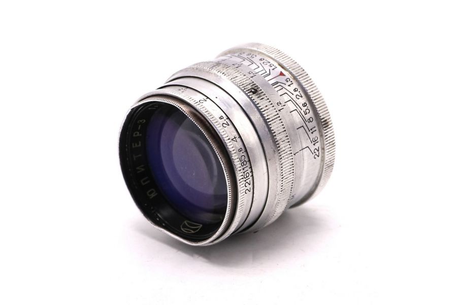 Юпитер-3 1.5/5см П silver М39 (СССР, 1959)