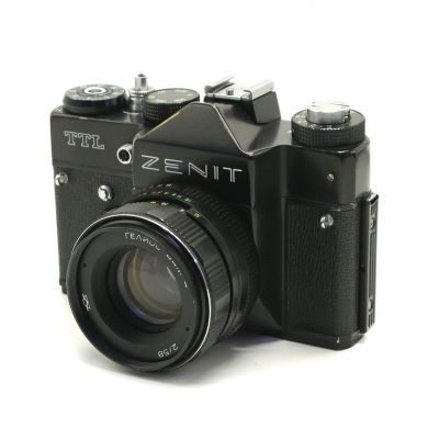 Советский фотоаппарат Зенит ТТЛ black kit (КМЗ)