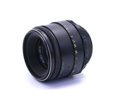 Объектив Гелиос-44-2 2/58 в тубусе (СССР, 1983)