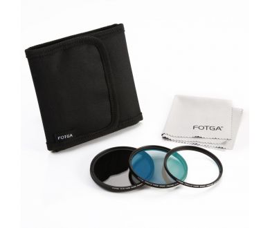 Комплект светофильтров Fotga ND + MC-UV + CPL 77mm