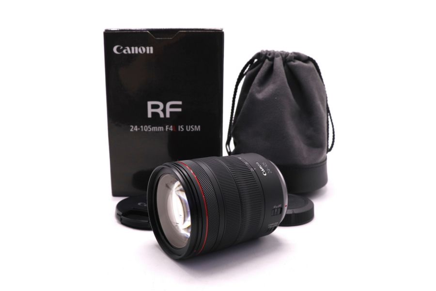 Объектив Canon RF 24-105mm 4L IS USM в упаковке