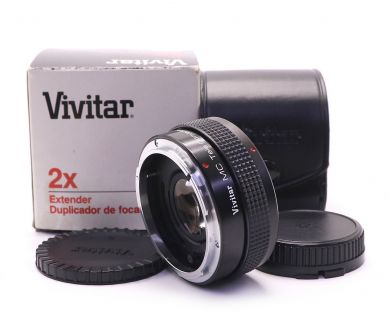 Телеконвертер Vivitar MC Tele Converter 2X-4 в упаковке