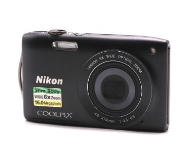 Фотокамера компактная Nikon Coolpix S3200 (16MP)