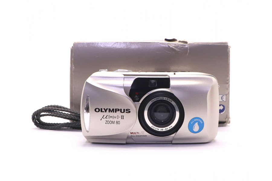 Фотоаппарат Olympus mju II zoom 80 в упаковке