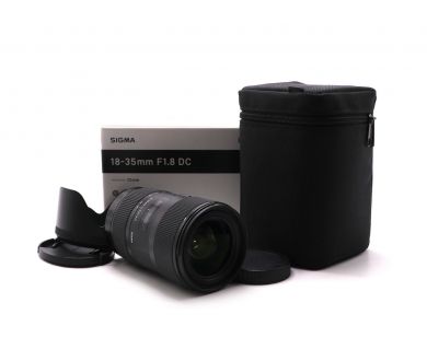 Sigma AF 18-35mm f/1.8 DC HSM Art для Canon EF-S в упаковке