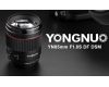 Объектив Yongnuo YN 85mm F1.8 S DF DSM для Sony E автофокусный