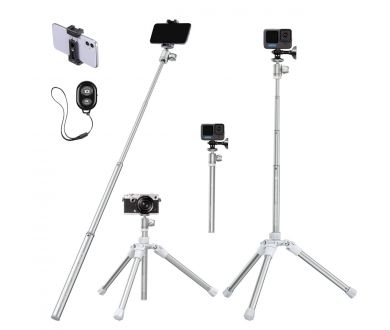 Штатив K&F Concept E224A3 + BH-18 (белый) KF09.120V3