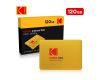 SSD накопитель Kodak X100 120GB скорость чтения 550 МБ/с