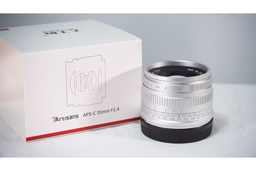 Объектив 7Artisans 35mm f/1.4 APS-C Fujifilm X