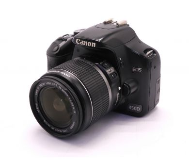 Canon EOS 450D kit (пробег 26500 кадров)