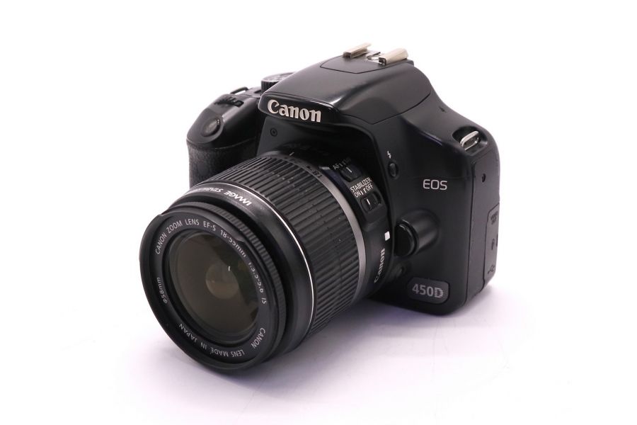 Canon EOS 450D kit (пробег 26500 кадров)
