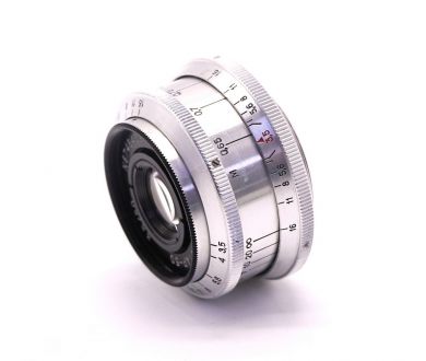 Объектив мануальный Индустар-50 3,5/50 (КМЗ, 1956)