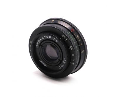 Объектив Индустар-50 3,5/50 зеркальный ранний