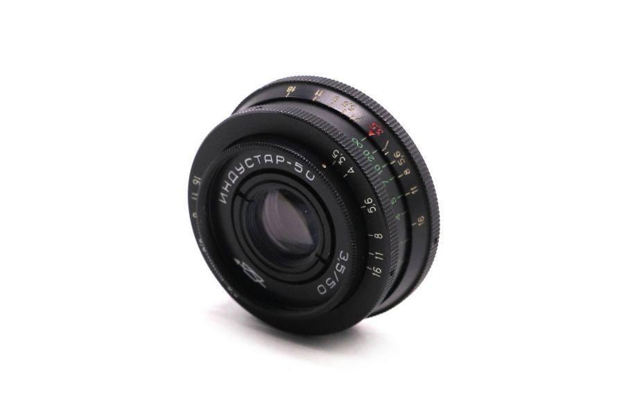 Объектив Индустар-50 3,5/50 зеркальный ранний
