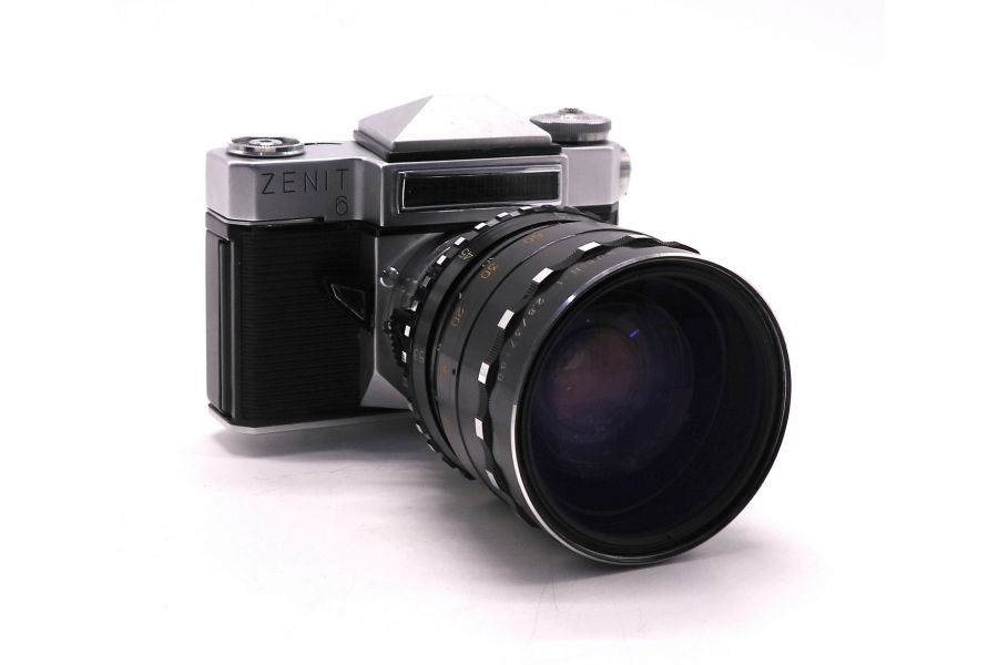 Редкий советский фотоаппарат Зенит 6 + Рубин-1