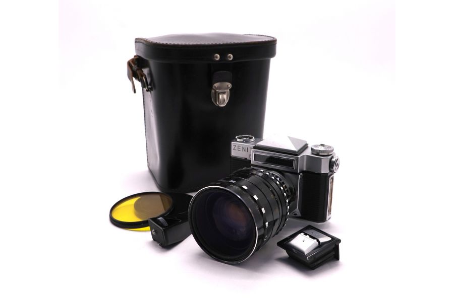 Редкий советский фотоаппарат Зенит 6 + Рубин-1
