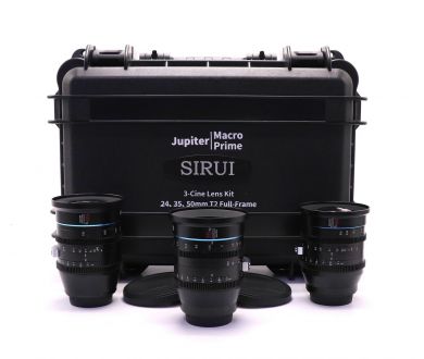 Комплект объективов Sirui Jupiter 3-Cine Lens kit