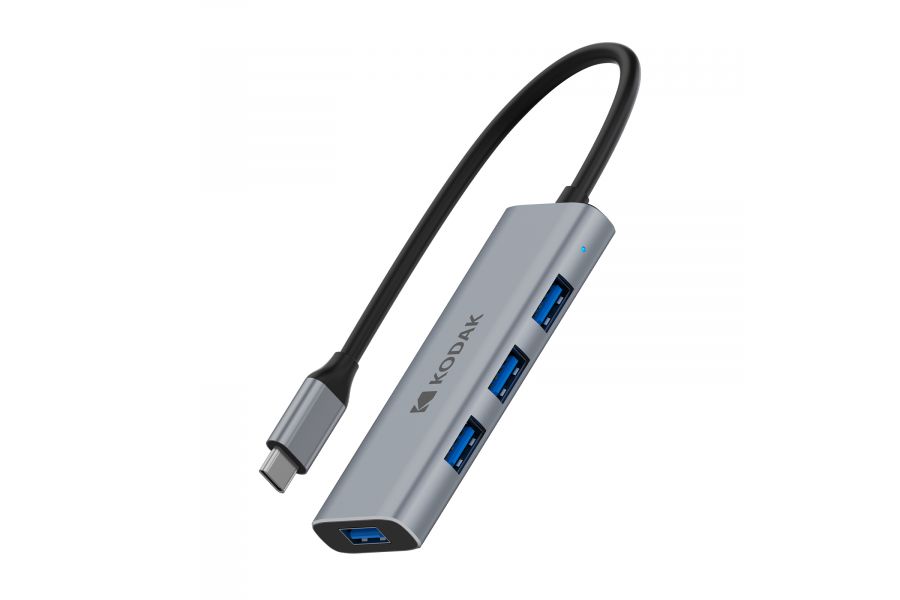 Разветвитель Kodak USB-C Hub 4-в-1 T341