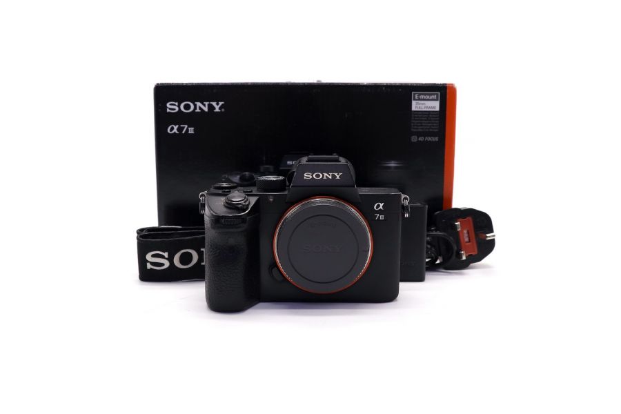 Камера Sony A7III ILCE-7M3 body в упаковке (пробег 38000 кадров)