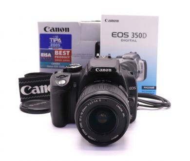 Фотоаппарат Canon EOS 350D kit в упаковке