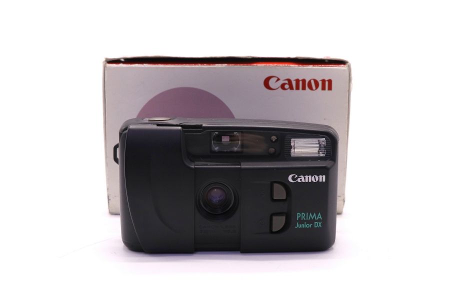 Плёночная камера Canon Prima Junior DX в упаковке