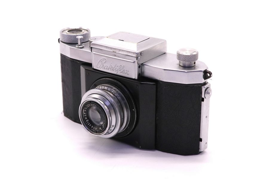 Praktiflex + Victar 2.9/5cm (Germany, 1948)