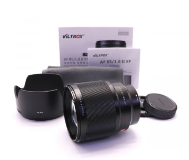 Объектив Viltrox AF 85mm f/1.8 II XF в упаковке
