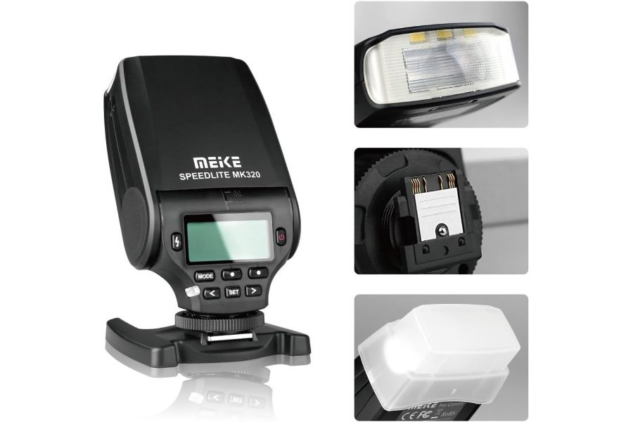 Внешняя фотовспышка Meike MK-320C TTL для Canon