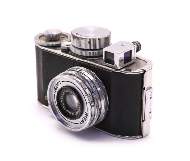 Robot I + Tessar f/2.8 37,5mm (Germany, 1934)