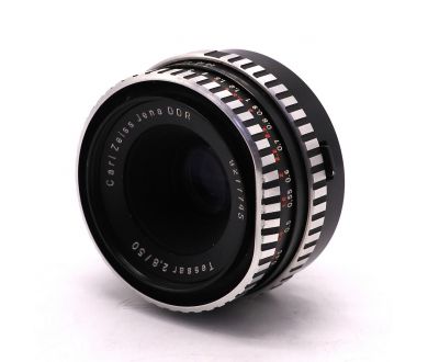 Классический Tessar 2.8/50 JENA DDR (зебра)