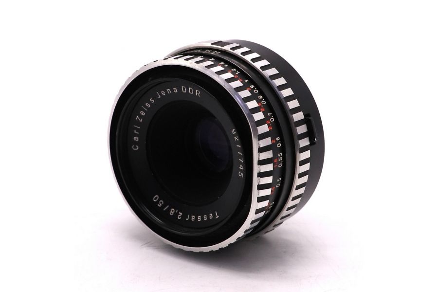 Классический Tessar 2.8/50 JENA DDR (зебра)