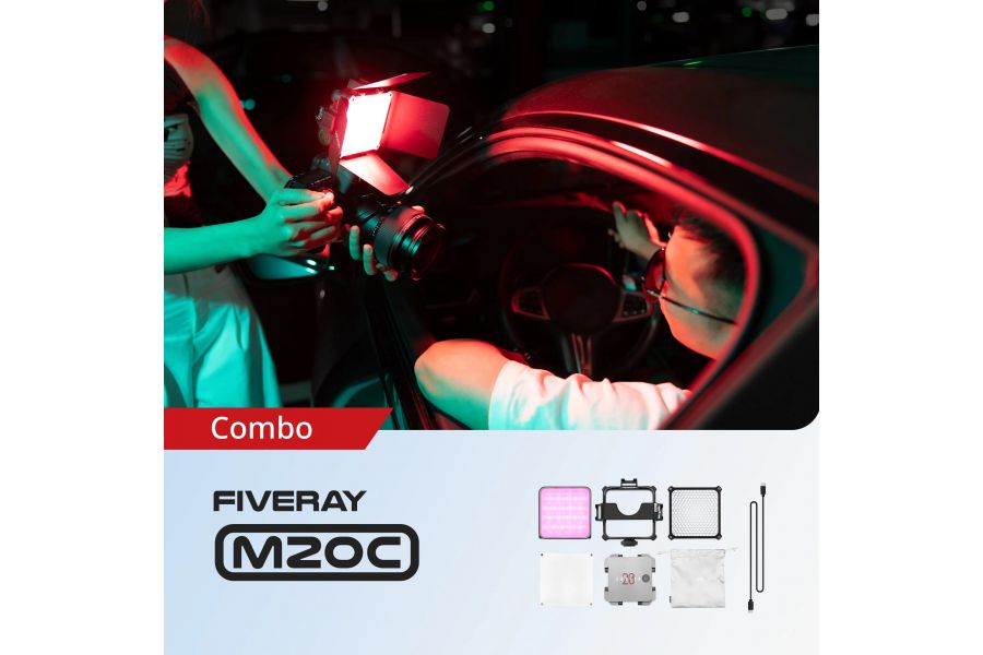 Осветитель Zhiyun FIVERAY M20C Combo