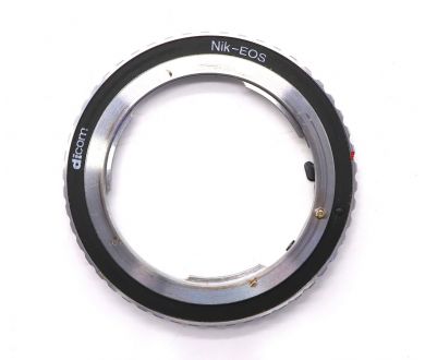 Переходник Nikon F - Canon EOS (China)