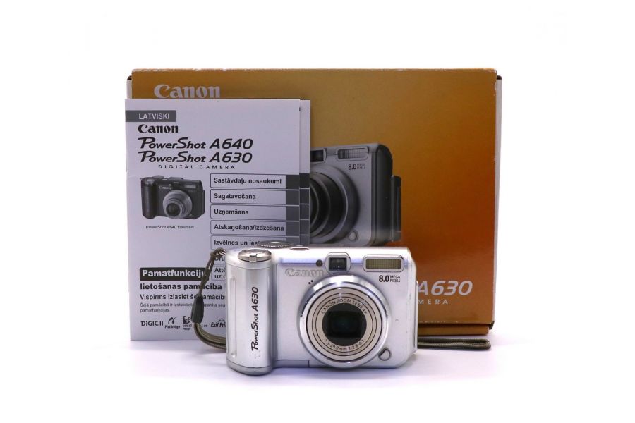 Фотоаппарат Canon PowerShot A630 в упаковке