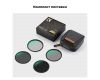 Светофильтры 72mm K&F Concept Nano-X ND4 + ND8 + ND64 + ND1000