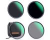 Светофильтры 72mm K&F Concept Nano-X ND4 + ND8 + ND64 + ND1000