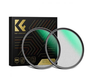 Комплект фильтров 77 мм K&F Concept Black Mist 1/4 + 1/8