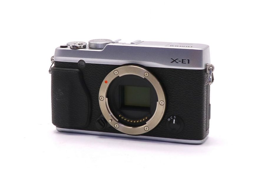 Фотоаппарат Fujifilm X-E1 body серебристый