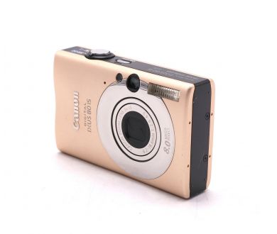 Фотокамера компактная Canon IXUS 80 IS золотистая