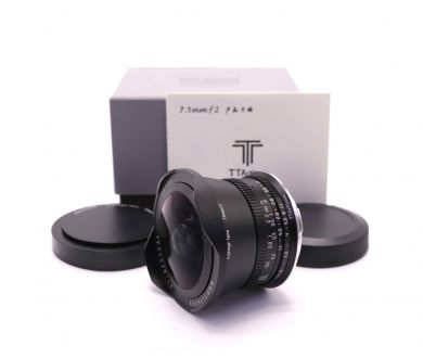 TTartisan 7.5mm f/2 for Canon RF APS-C в упаковке