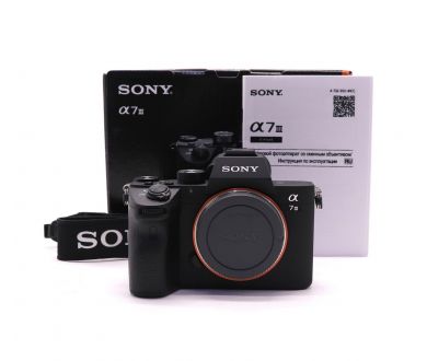 Камера Sony A7III ILCE-7M3 body в упаковке (пробег 565 кадров)
