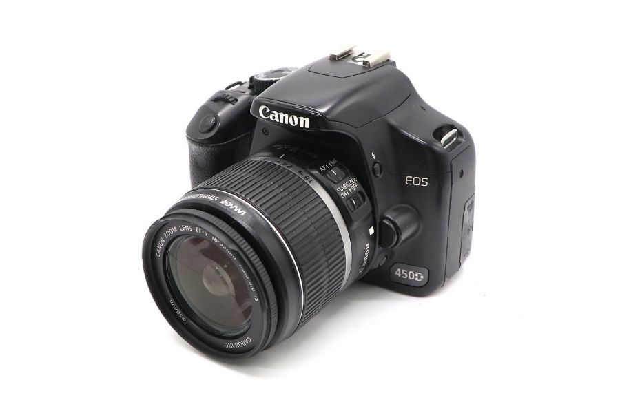 Canon EOS 450D kit (пробег 17435 кадров)