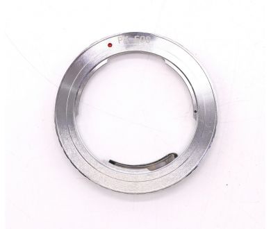 Adapter Pentax K - Canon EOS silver (China)